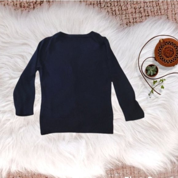 SIBLINGS- Girls Super Soft Black Cardigan with double pockets- M- rare - Picture 3 of 4